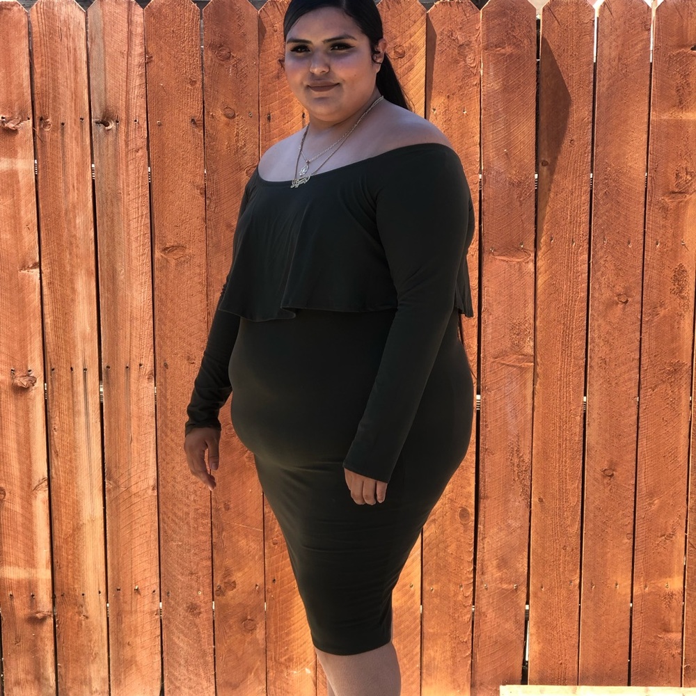 Plus size sexy dress